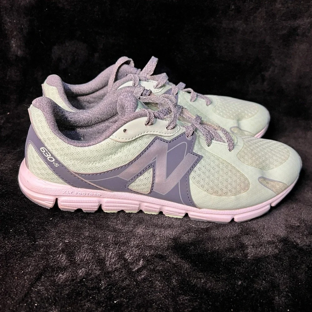 New Balance 630v5 W630LS5 Women 9 Running Shoes Mint Green Gray Athletic Sneaker